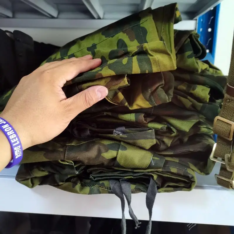 Conjunto de traje de campo de Color con patrón Horizontal ruso, traje ruso, nuevo - imagen 2