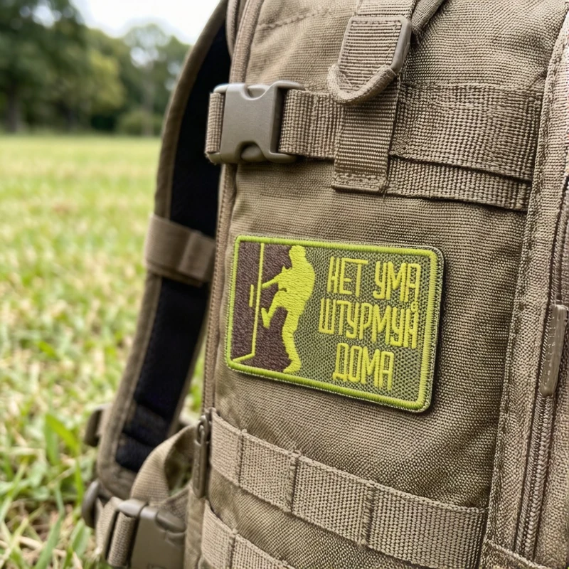 Parche táctico militar bordado ruso gancho y bucle para chaqueta - imagen 5