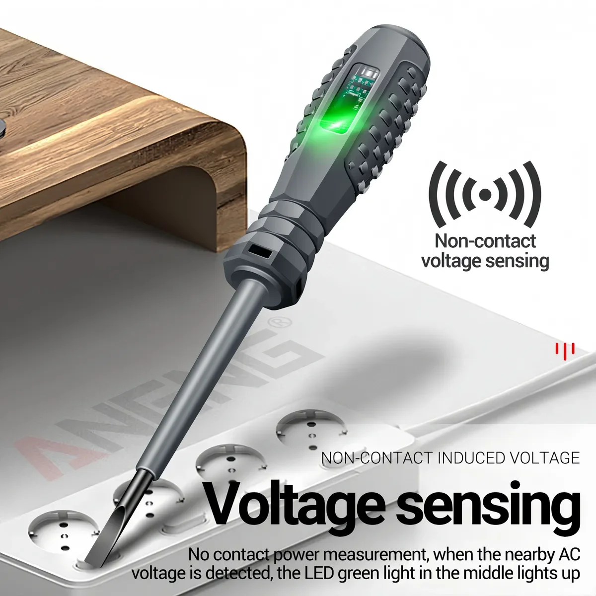 Probador de voltaje LED y destornilladores aislados plano y Phillips - imagen 5