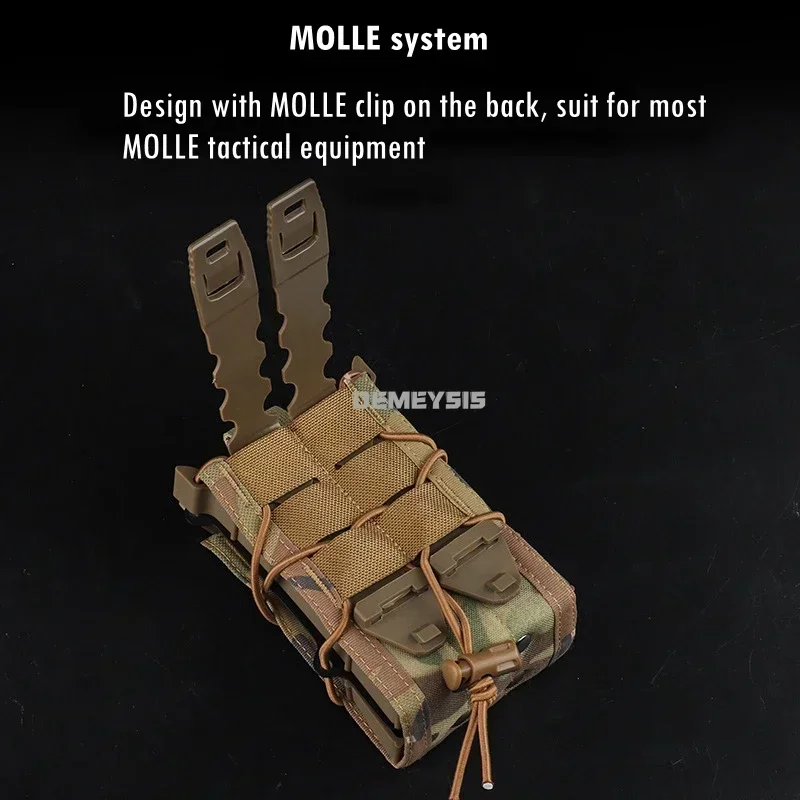 Portacargadores MOLLE para exteriores táctico caza y tiro - imagen 5