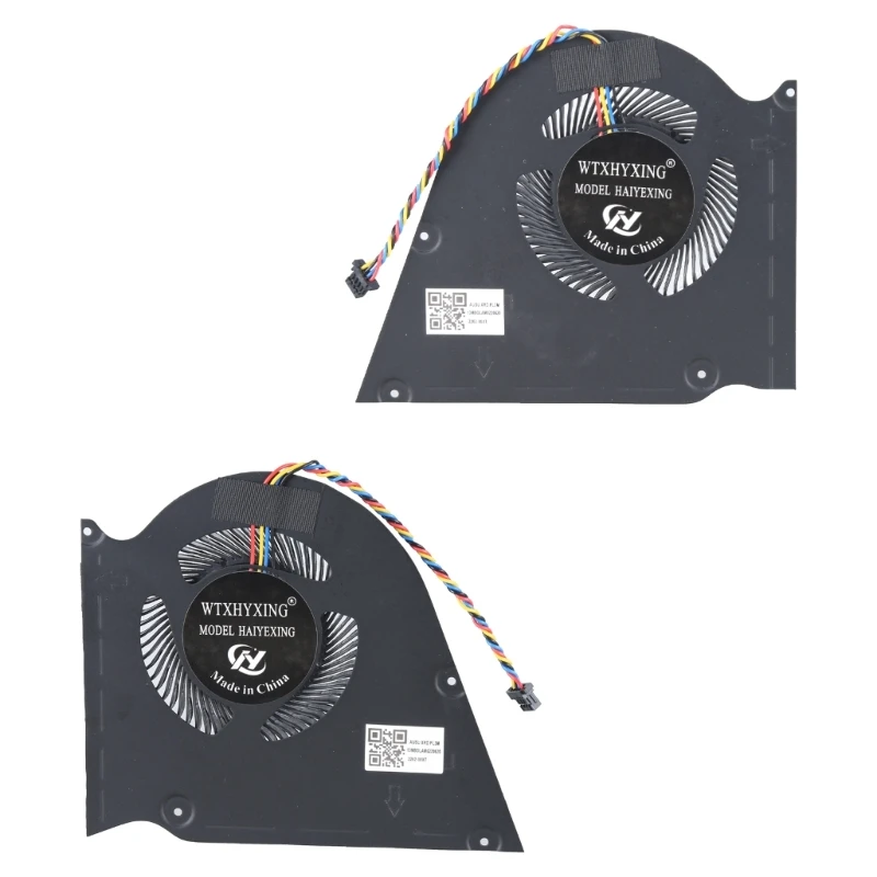 Ventilador CPU GPU para portátiles, ventilador refrigeración DC12V, radiadores 4 pines para ROG Zephyrus S GX531 envío - imagen 4