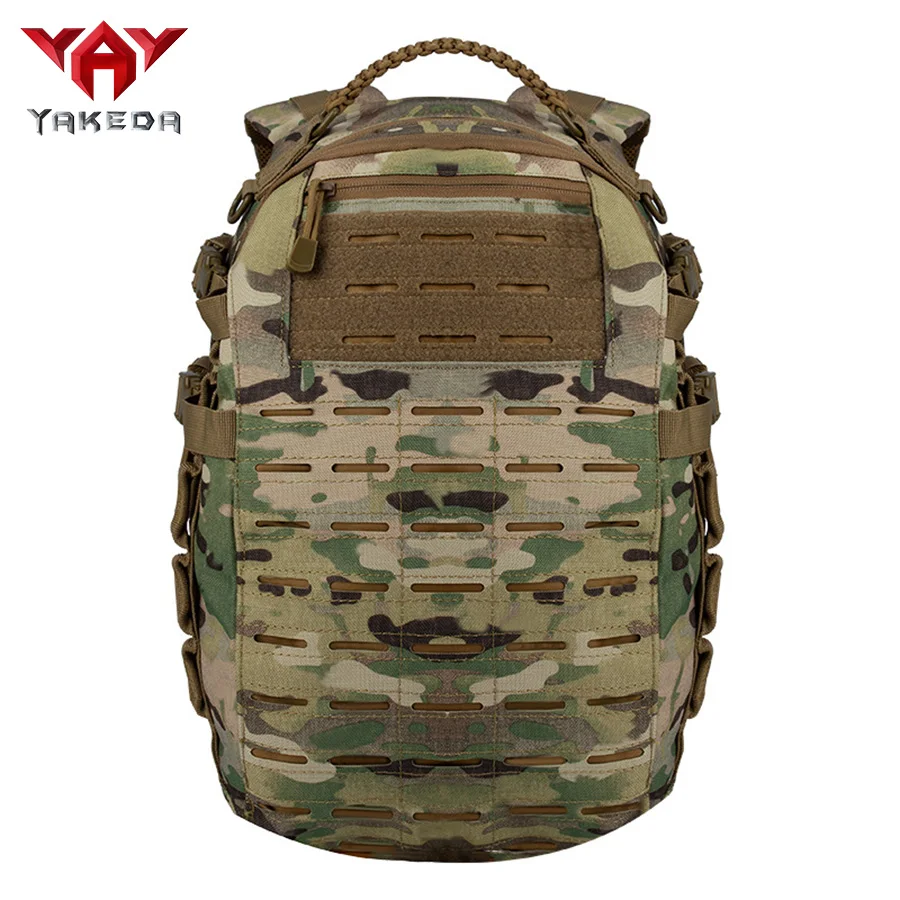 YAKEDA-mochila táctica para senderismo al aire libre, bolsa de camuflaje, bolsa de huevo de dragón, mochila para ordenador de viaje para estudiantes - imagen 2