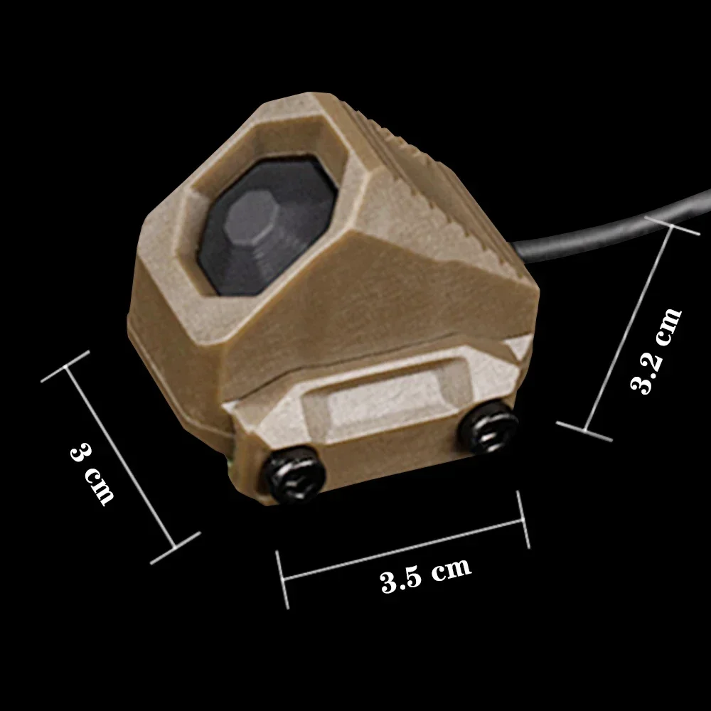 AXON-grúa láser con interruptor de un solo cable para conector PEQ de accesorios de caza láser de lengüeta - imagen 3