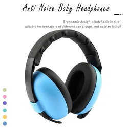 Auriculares antiruido para dormir para bebés, protección auditiva para bebés, orejeras de diseño convertible 2 en 1, 0 presión, luz, ajustables