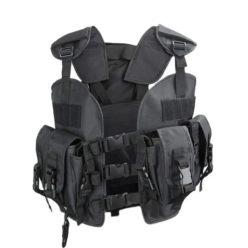 Chaleco táctico protector ajustable – Airsoft, caza y outdoor - imagen 3