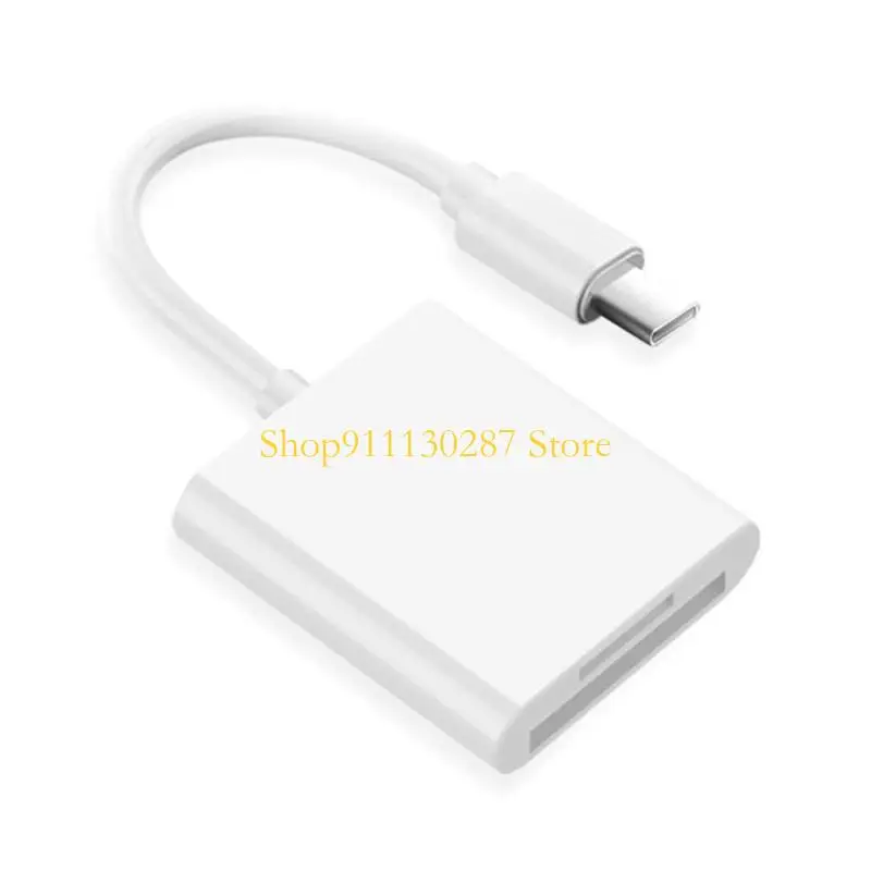 Convertidor concentrador puertos J1HC 2 en 1 USB C a TF Memory Card Reader para Android y laptop - imagen 3