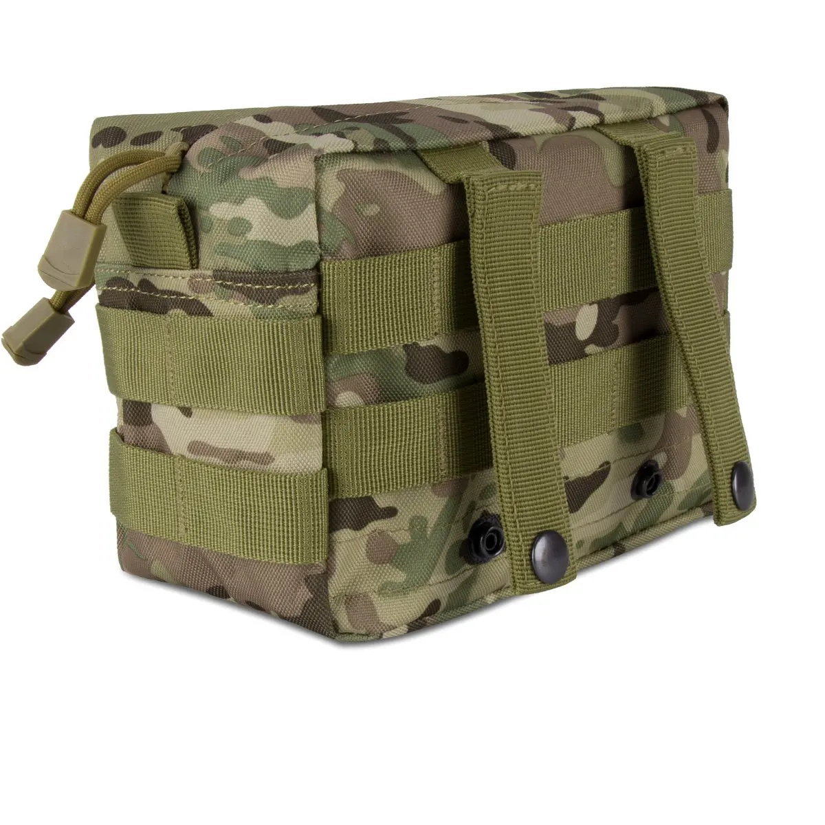 Bolsa táctica MOLLE compacta, impermeable, multiusos, herramienta de utilidad, bolsillo de cintura para caza, reciclaje, bolsa organizadora de dispositivos EDC - imagen 5