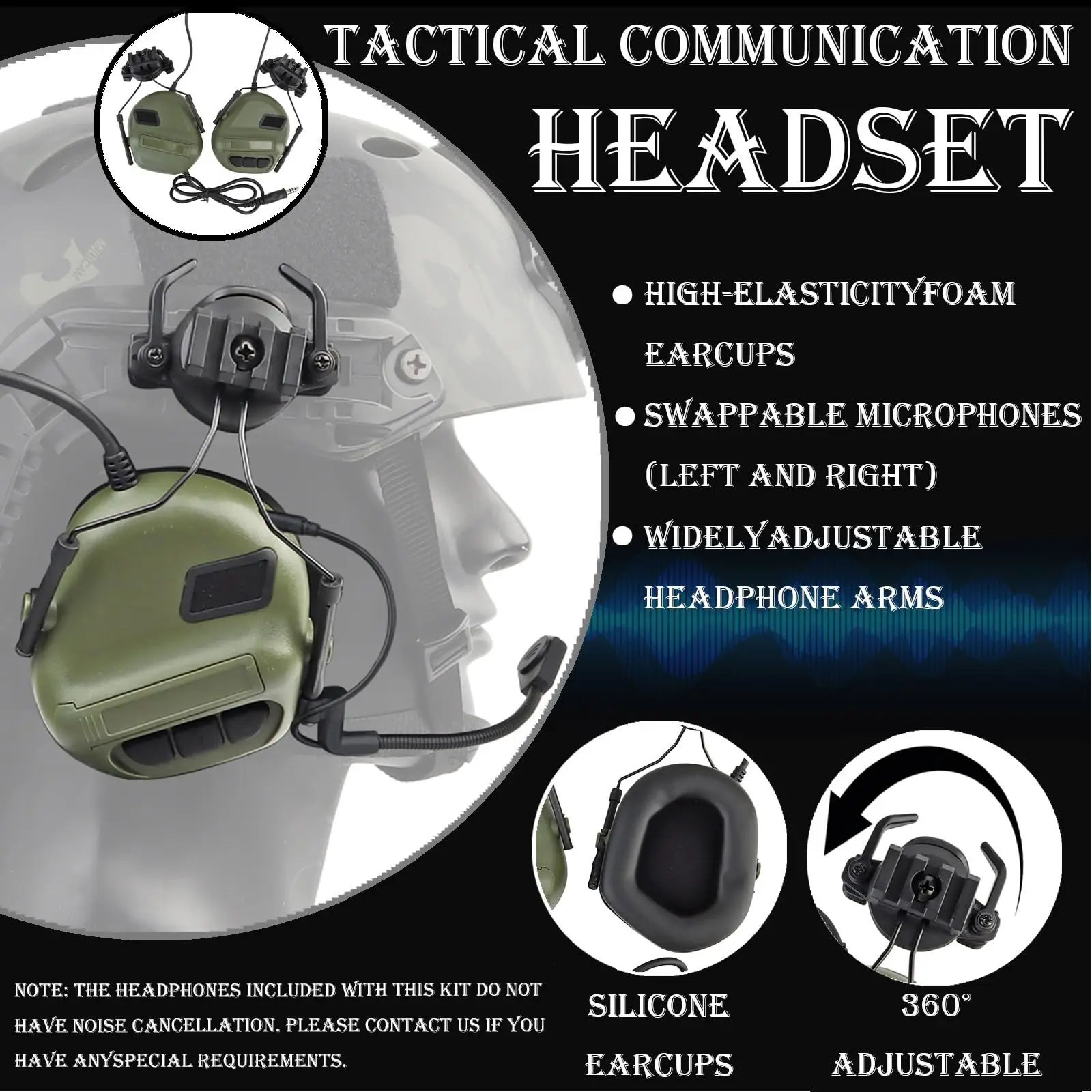 Juego de casco táctico ruso EMR 8 en 1 con auriculares de comunicación, gafas modelo NVG, luz de señal IR, equipo de caza al aire libre - imagen 2
