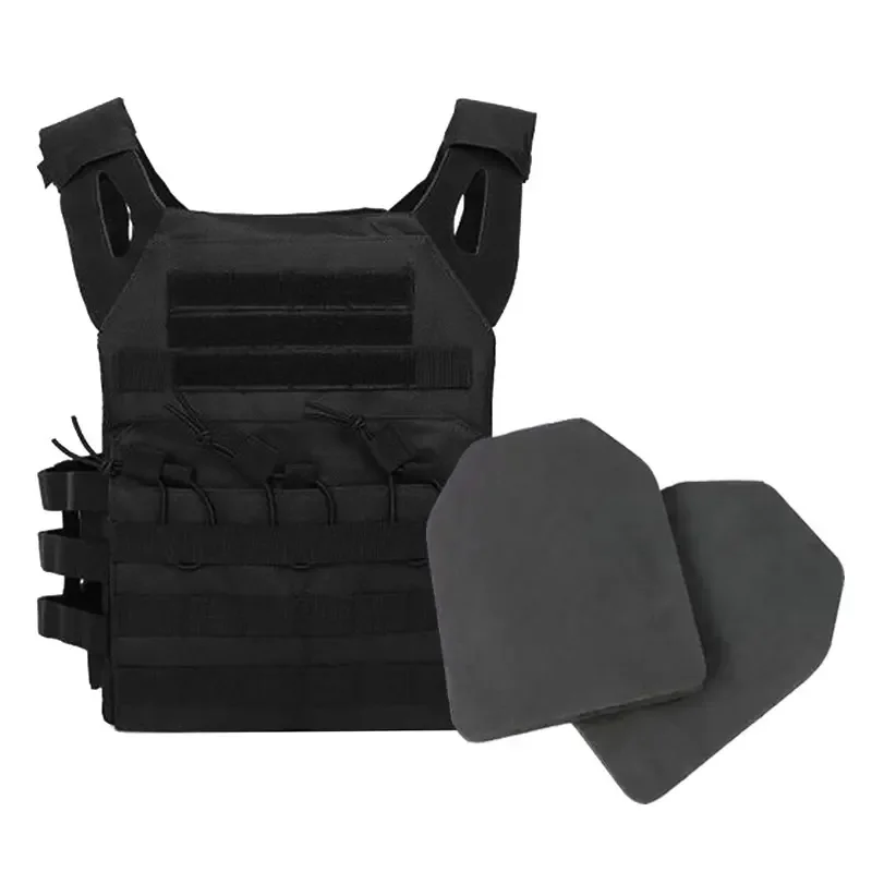 Armadura corporal ajustable 600D Oxford Molle, chaleco de caza JPC, ligero, portador de placa del ejército, equipo de jungla repelente al agua - imagen 2