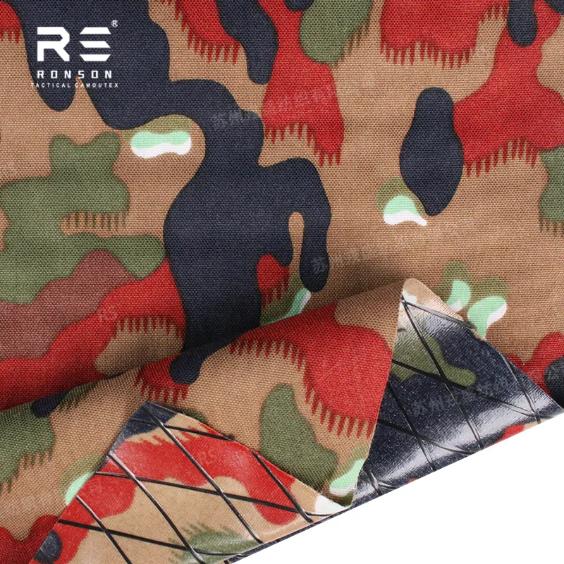 Accesorios de bolsa y equipaje impermeables compuestos de rejilla de alta resistencia de camuflaje para exteriores hechos de tela de nailon - imagen 2