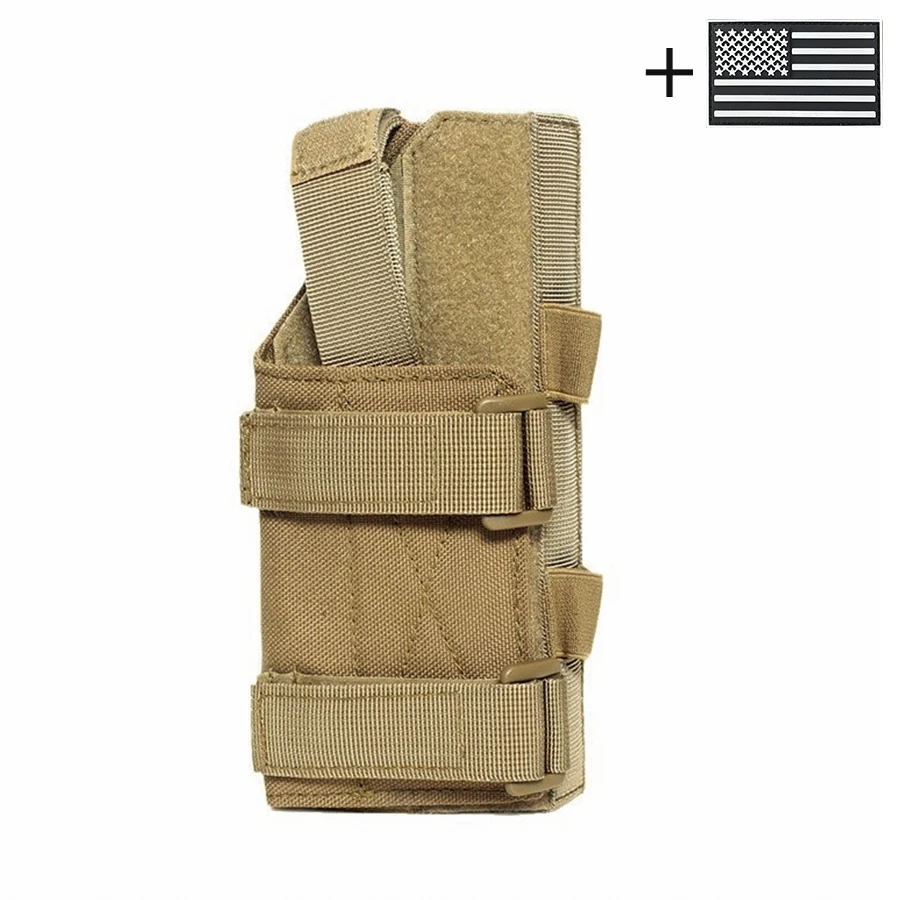 Hebilla MOLLE de cincha ajustable para cintura y pierna con bolsa - imagen 2
