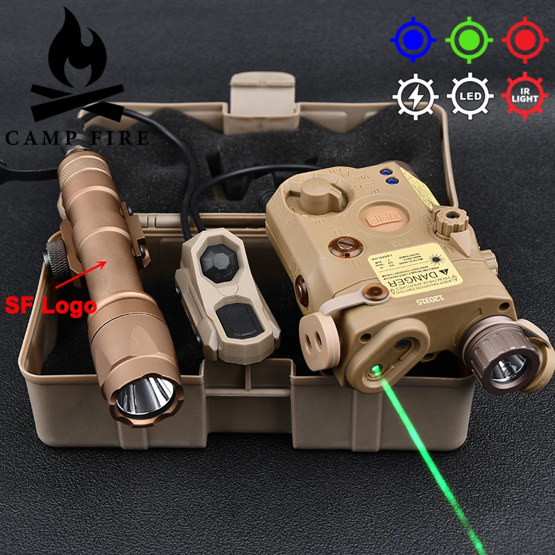 Surefir UHP PEQ 15 M300A M600C linterna AXON función de Control Dual interruptor ajuste 20MM Rail lámpara de Camping - imagen 2