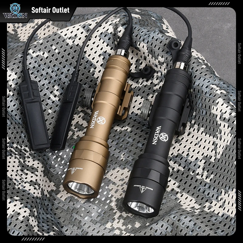 WADSN SF M600U – Linterna táctica para arma con pulsador - imagen 2