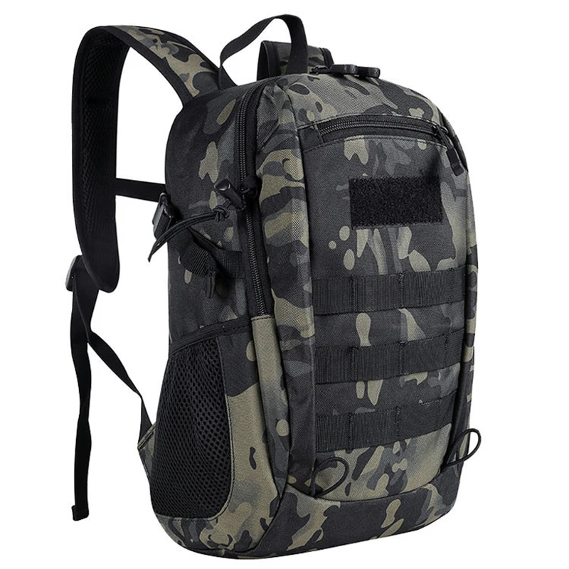 Mochila de viaje deportiva impermeable para hombre, morral táctico militar para exteriores, Mochila de camping, bolsa de equipo de pesca y caza, 15l - imagen 2