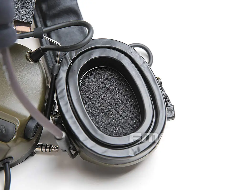 Almohadillas de silicona de gel engrosadas de repuesto FMA para auriculares AMP - imagen 4