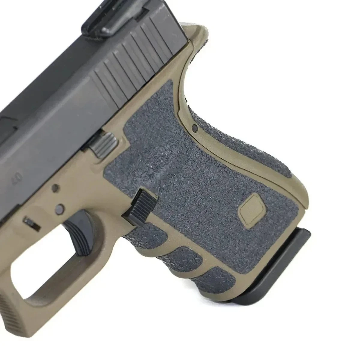 Cinta envolvente de agarre con textura de goma antideslizante táctica para G17 G19 G20 G21 G22 G23 G25 G26 G27/32/33/38 P365, accesorios para pistola de caza - imagen 5