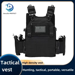 Chaleco táctico impermeable MOLLE liberación rápida entrenamiento