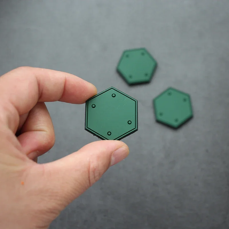 Las reacciones dañarán solo tu mini insignia de moral de PVC, parche Hexagonal de gancho y bucle para mochila, sombreros, insignia de armadura reactiva - imagen 3