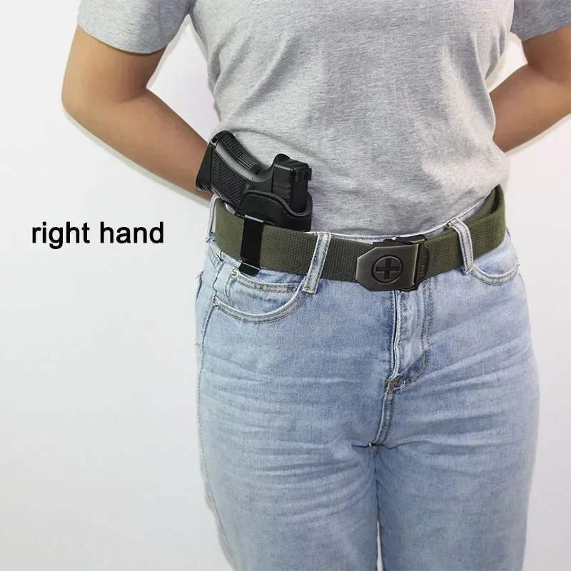 Funda táctica para pistola de transporte para GL 17 19 Betta M9 M92 1911 Sig P226 USP, funda Universal de cuero para pistola - imagen 5