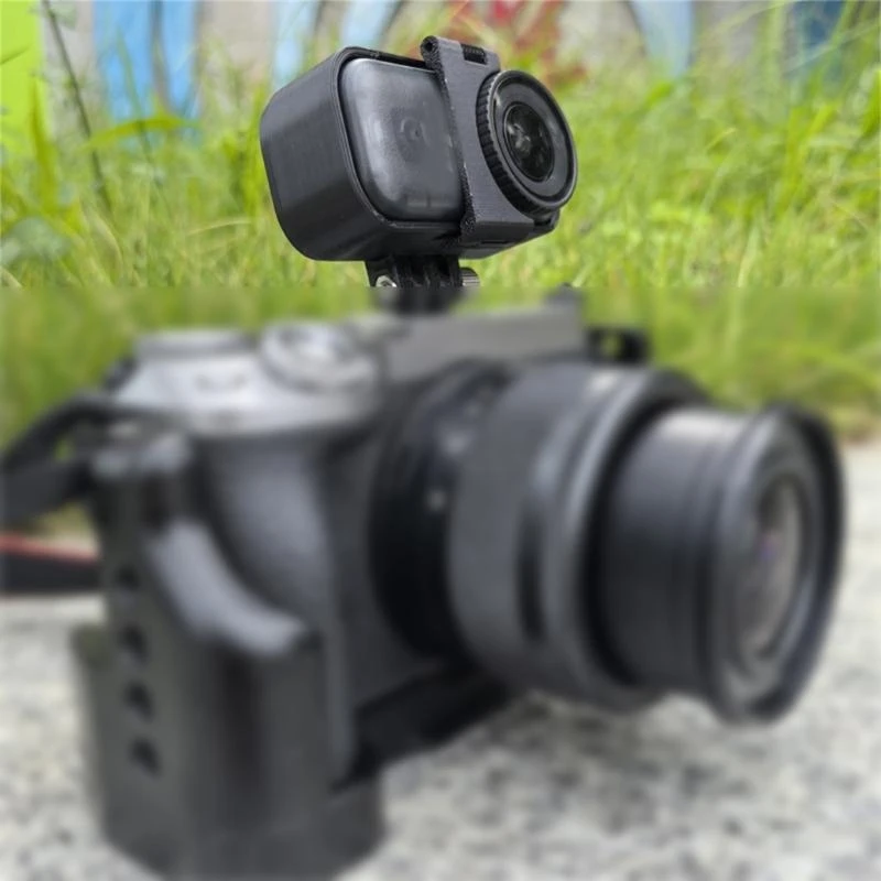 Soporte montaje expansión con Clip seguro para Cámara Acción, ángulos ajustables y disipación calor, K1KF - imagen 4