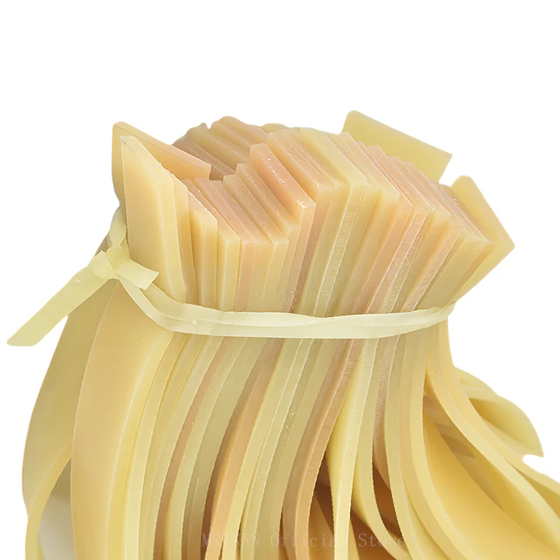 Correa de goma para tirachinas, accesorio grueso de alta precisión, de látex, para caza, 2/4/6 piezas, 2,0mm - imagen 5