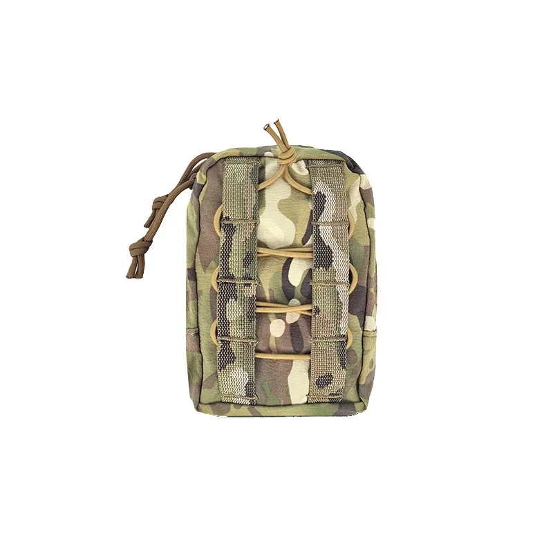 Chaleco táctico Molle, bolsa para artículos diversos, primera lanza, pequeña bolsa Vertical GP, bolsa de utilidad de caza - imagen 5