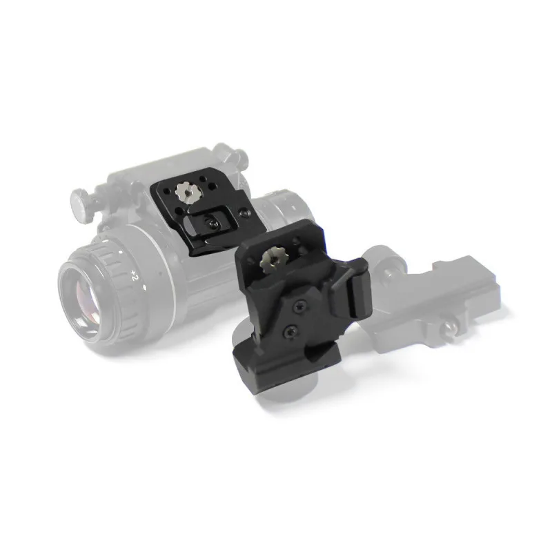 NVG Mount OSS OBVERSE SHOES SET cola de milano PVS14 brazos aptos para KVC Bridge gafas de visión nocturna adaptador de soporte Binocular Monocular - imagen 3