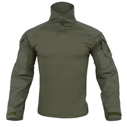 Camisa táctica manga larga Ripstop exterior - camuflaje Airsoft
