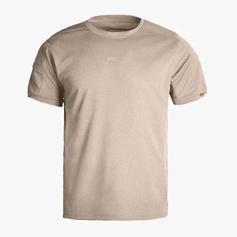 Camiseta transpirable de secado rápido para hombre, camisetas deportivas de verano, ropa de pesca de manga corta de entrenamiento, camiseta para correr y senderismo - imagen 4