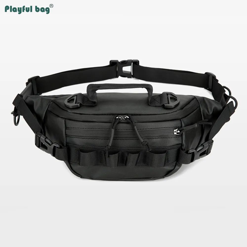 Bolsa de señuelos multifuncional para aparejos al aire libre, bolsa de cintura ligera para pesca, paquete de almacenamiento de viaje impermeable, AVA264 - imagen 4