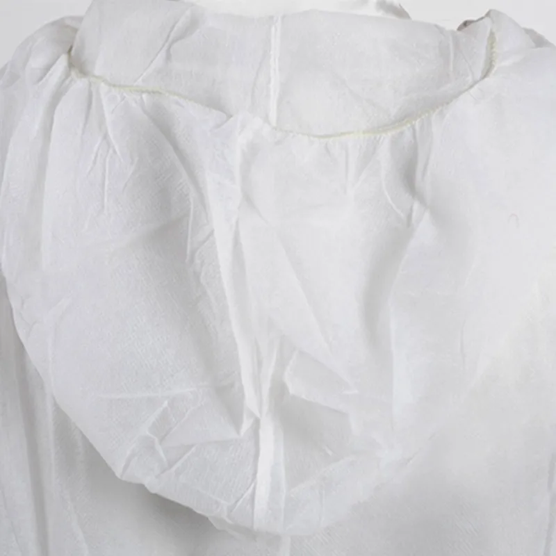 Traje de salto de protección de aislamiento sanitario desechable, ropa de seguridad para el trabajo, transpirable, a prueba de polvo, mono de trabajo de pintura Sparying - imagen 3