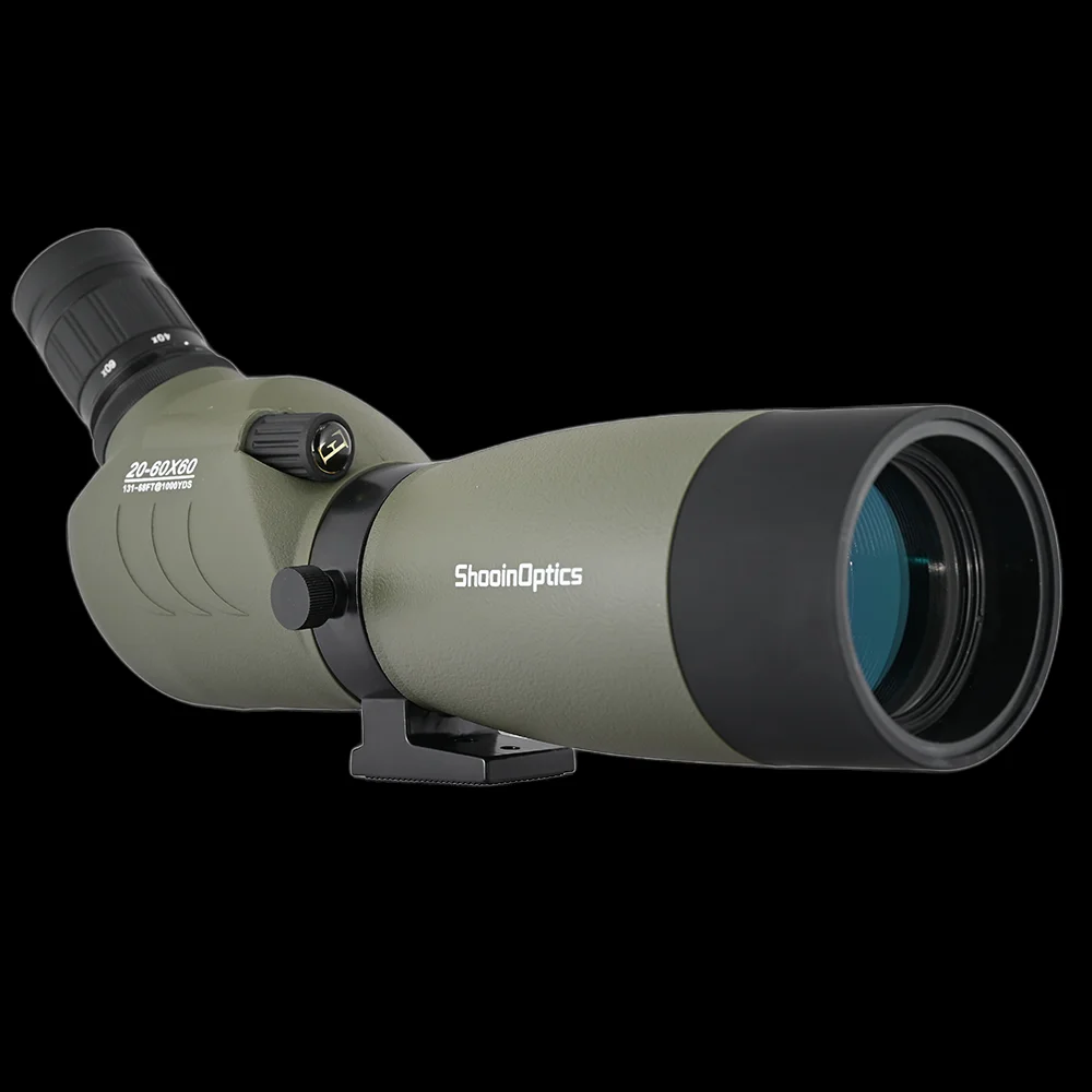Shooin Spotting Scope SCY 20-60x60 25-75x70 FMC Bird Watching Telescope Monocular - imagen 4