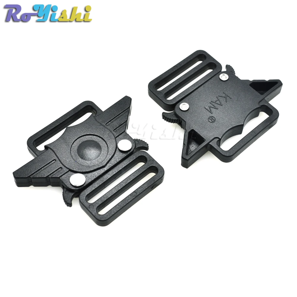2pcs/pack 1" Webbing Plastic Detach Buckle for Outdoor Sports Bags Students Bags Luggage - imagen 5
