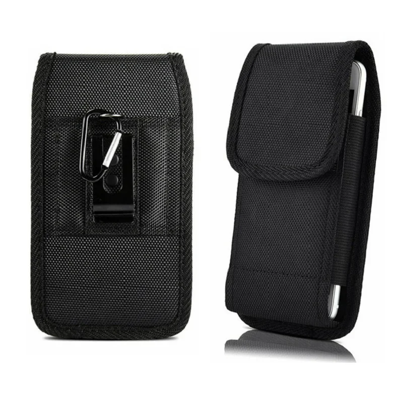 Bolsa táctica EDC para teléfono móvil, bolsa con Clip para cinturón, funda para teléfono de 4-6,3 pulgadas, paquete para exteriores, accesorios de caza de nailon impermeables - imagen 4