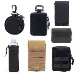 Riñonera táctica MOLLE con cinturón y funda para teléfono EDC