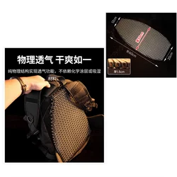 Mochila táctica almohadilla de disipación de calor almohadilla acolchada ligera tridimensional transpirable que absorbe el sudor forro interior 3D