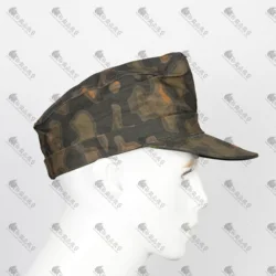 Sombrero de campo de camuflaje con borde antiniebla de élite alemana, sombrero de camuflaje con borde borroso M43, uso de doble cara