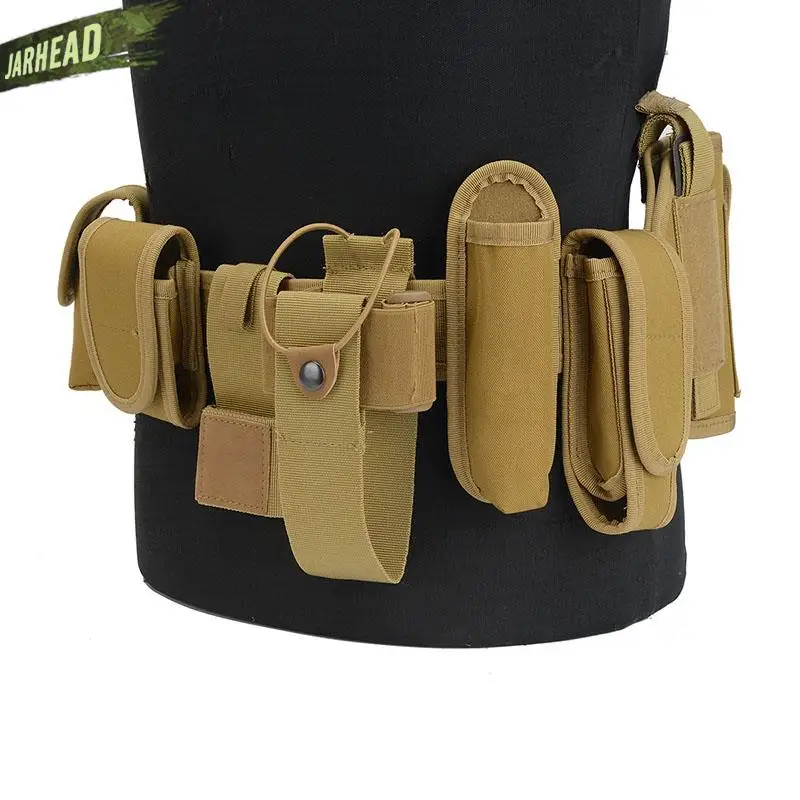 Cinturón táctico Oxford, combinación de seguridad de sellado de cintura 10 en 1, cinturón multifuncional, equipo de trabajo de entrenamiento de combate - imagen 5