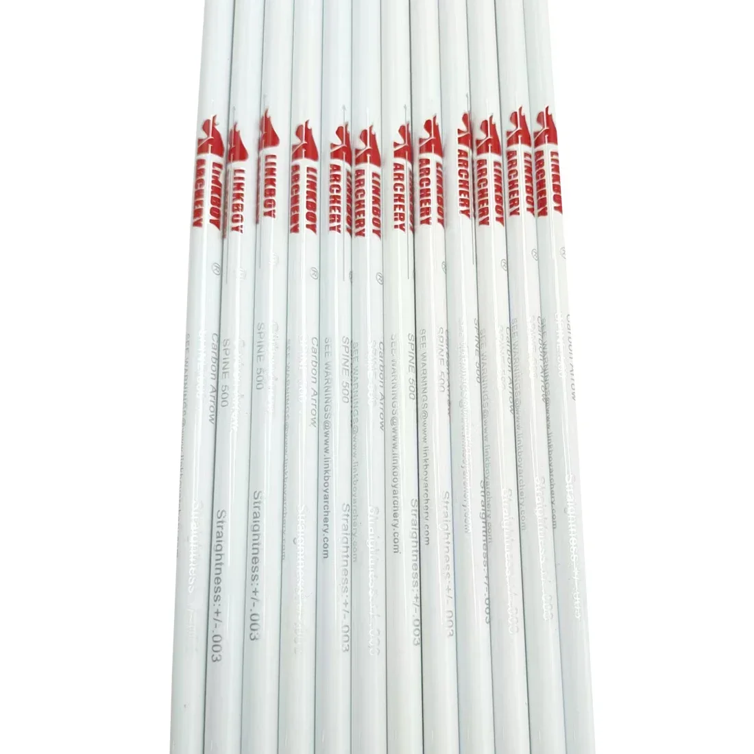 6/12 Uds Linkboy tiro con arco ID6.2MM flechas de carbono eje Spine400-800 arco compuesto caza tiro - imagen 3