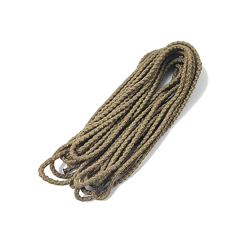 Cuerda de nailon antideslizante mate para exteriores, cuerda fina antideslizante para paraguas de 3Mm, tamaño 5, cabeza con cremallera atada - imagen 5