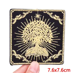 Parche bordado Tarot Punk gato – Para coser o planchar en ropa