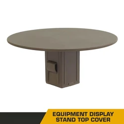 Soporte exposición modular para cascos tácticos – Cubierta superior