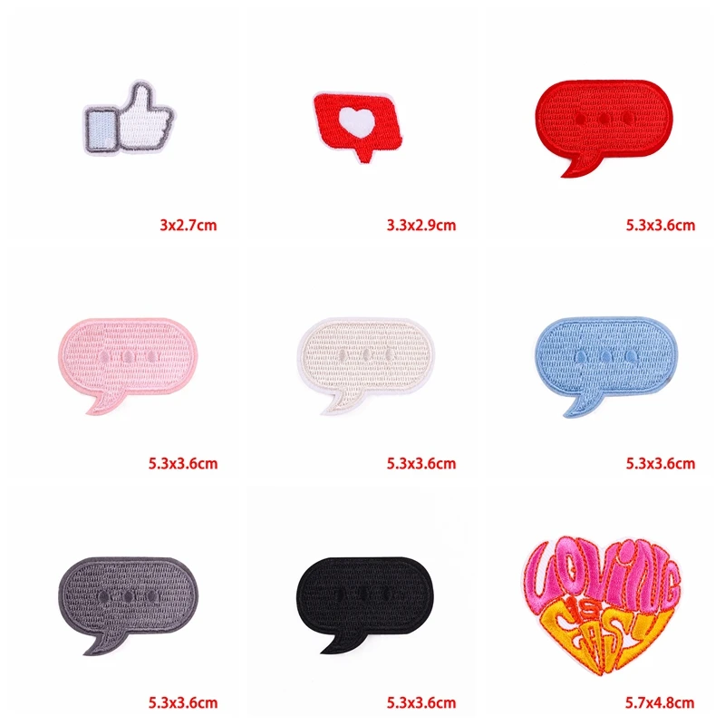 Parche de taza de café de 10 unids/lote, mechero bordado, parches para planchar para ropa, parches de dibujos animados en ropa, chaqueta, bricolaje - imagen 3