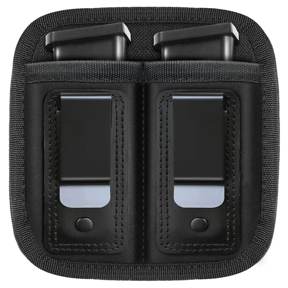 Funda de nailon para revista, funda para pistola de 9mm, funda de transporte oculta con Clip Glock 19 21 92, bolsa para pistola Mag - imagen 2