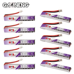 GNB Bateria LiPo 1S 380mAh HV 60C/120C 3,8V FPV para drone RC compacto