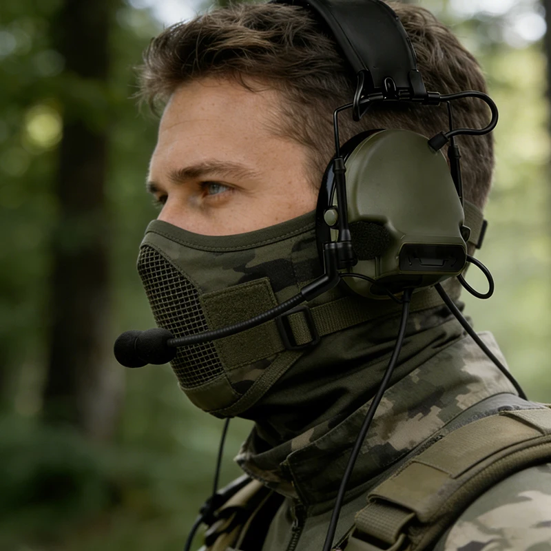 WADSN Auriculares tácticos amplificados para tiro y caza - imagen 2