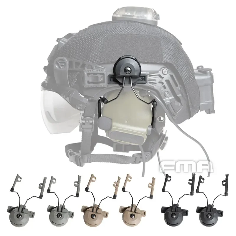 FMA TB1436A casco táctico Wendy EX 3,0 TW equipo auriculares hebilla soporte adaptador de riel, accesorio para casco de caza de Paintball - imagen 2