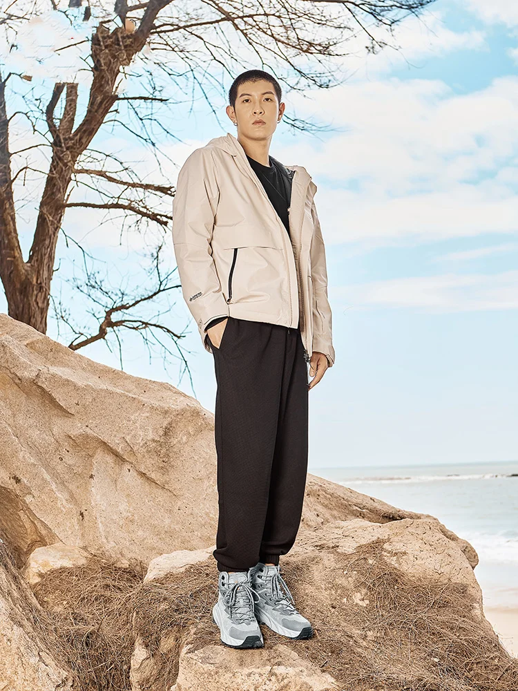 O.Z.TESHI Botas de senderismo de cuero de vaca, zapatos de caza impermeables para hombre, botines tácticos de combate en el desierto, zapatillas de deporte mountian informales para hombre - imagen 5