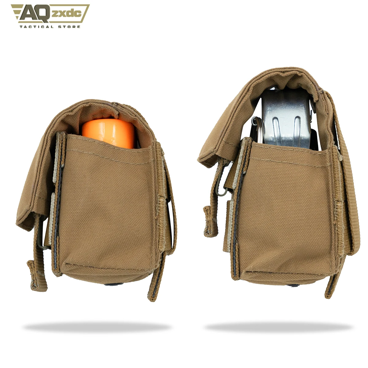 AQzxdc AG-45 Bolsa compacta lanzable de extracción rápida - Bolsa táctica de extracción rápida Correa elástica Compatible con granada de diferentes tamaños - imagen 5
