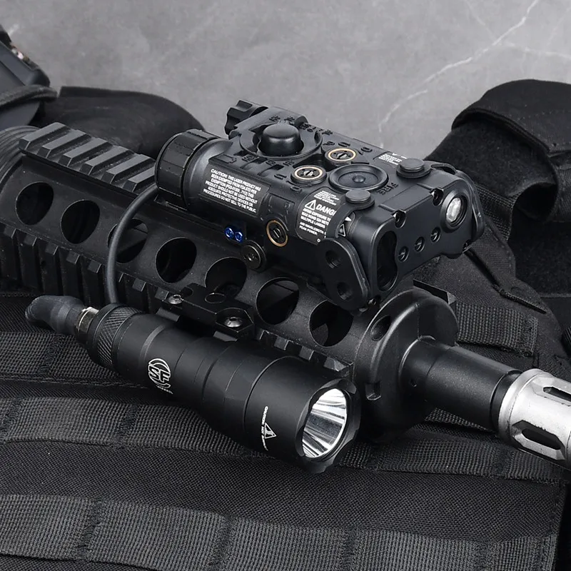 WADSN táctico NGAL rojo verde azul indicador Surefir M300A M600C luz exploradora de caza con airsoft AXON interruptor de Control Dual - imagen 2